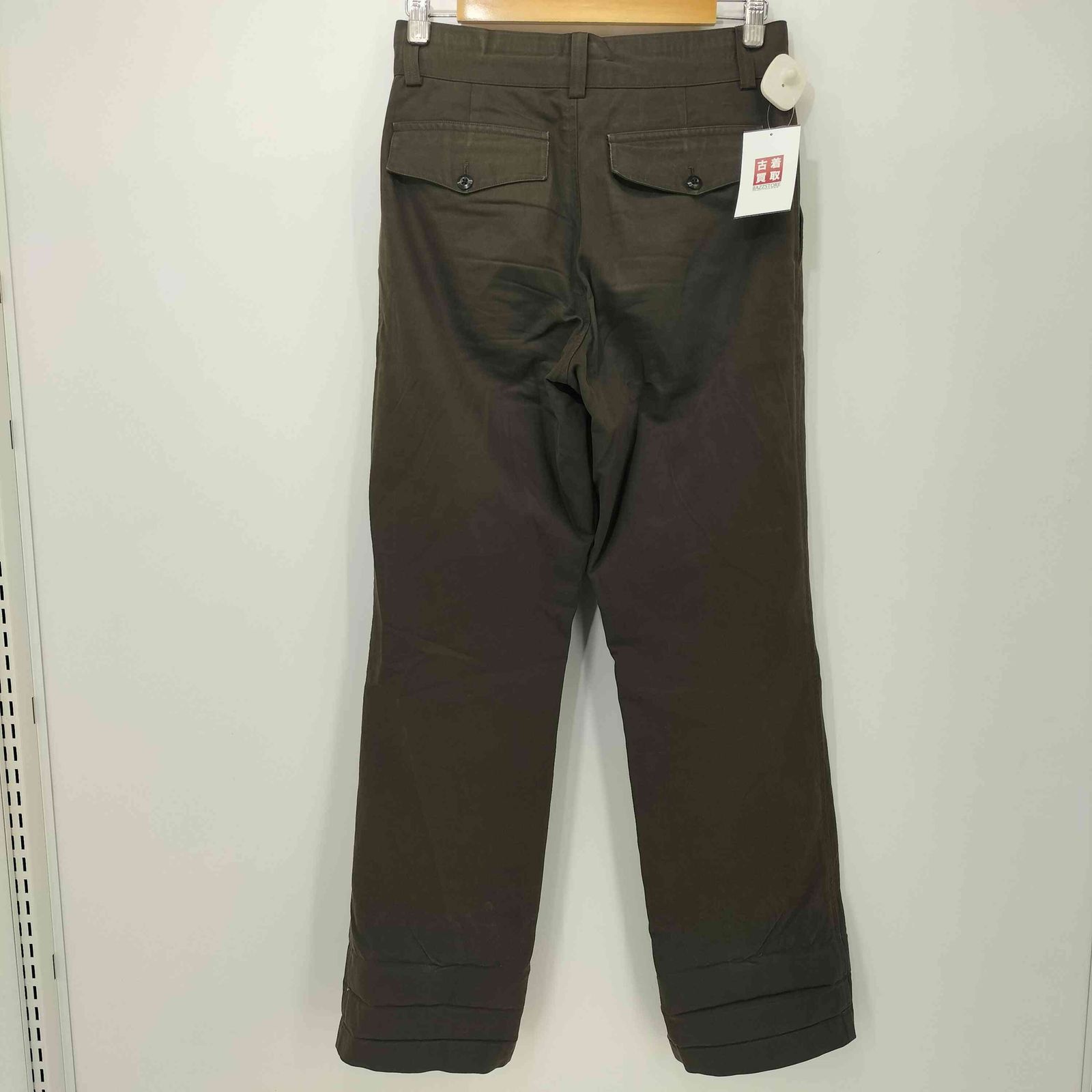 新品未使用　Margaret Howell コットン　リネン　トラウザーズ マーガレットハウエル MARGARET HOWELL 日本製 BRUSHED COTTON LINEN