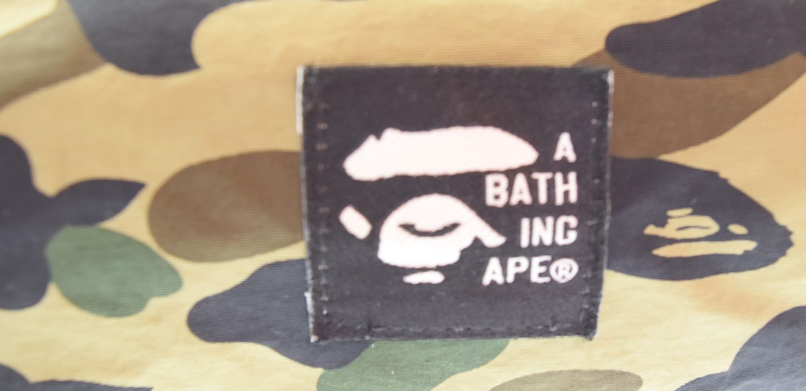 アベイシングエイプ A BATHING APE 90年代 初期 3連ウエストバッグ 