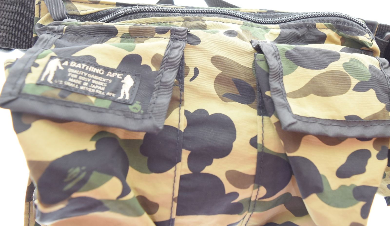 激レアA BATHING APE カモフラージュ ボディバッグ A BATHING APE（アベイシングエイプ） ×PORTER 1ST CAMO BODY BAG
