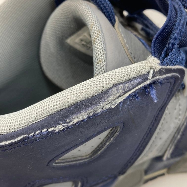  品 NIKE ナイキ 921948 003 AIR MORE UPTEMPO 96 COOL GREY WHITE NAVY スニーカー 本体のみ 箱なし 160 251214 WA 03 iwa スニーカー 靴