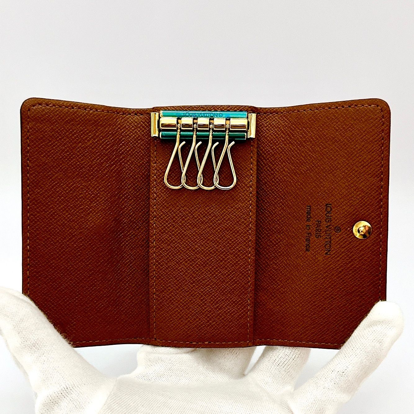 ルイヴィトン LOUIS VUITTON キーケース 4連 ミュルティクレ