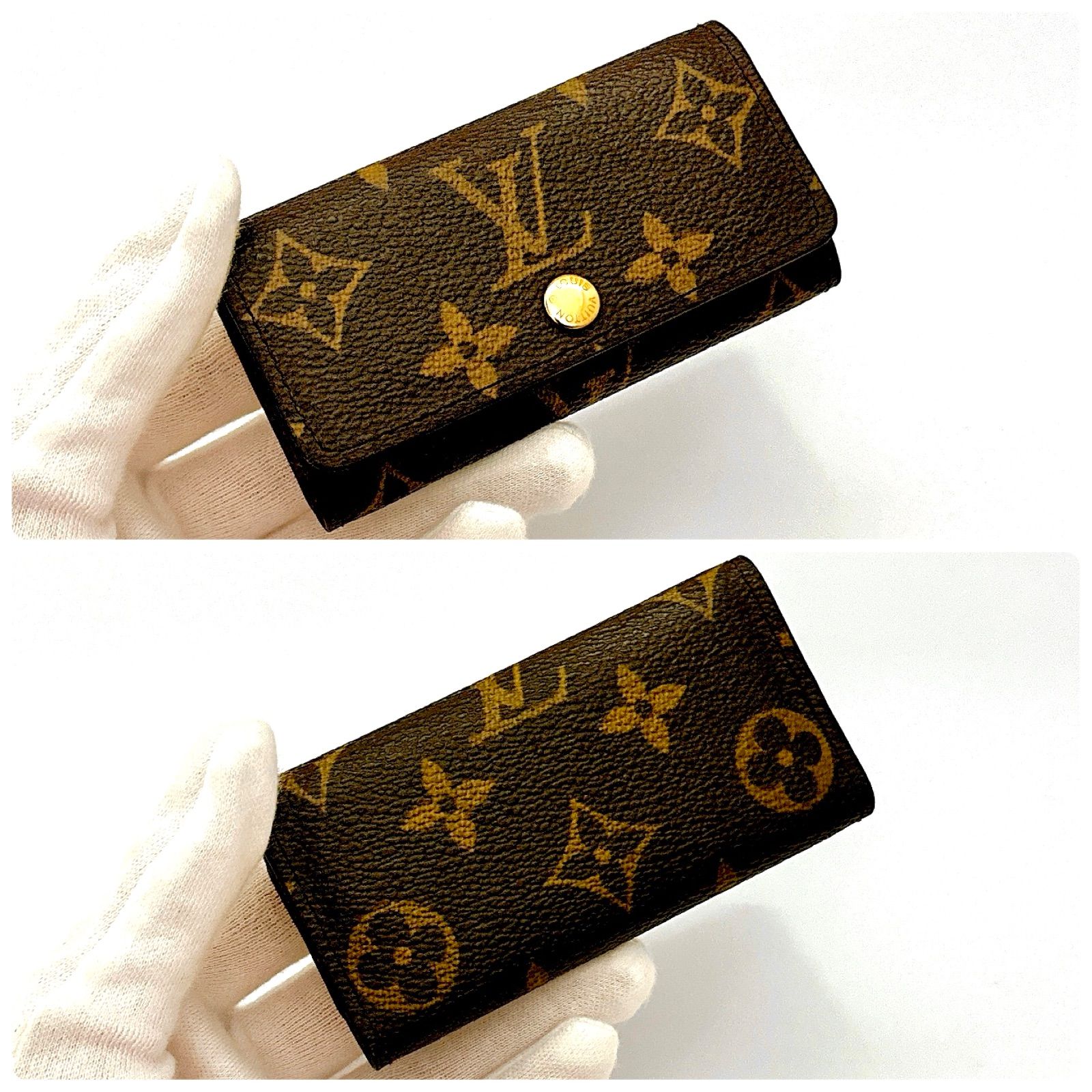 LOUIS VUITTON ルイヴィトン 4連キーケース ミュルティクレ 箱付き ルイヴィトン LOUIS VUITTON キーケース 4連 ミュルティクレ
