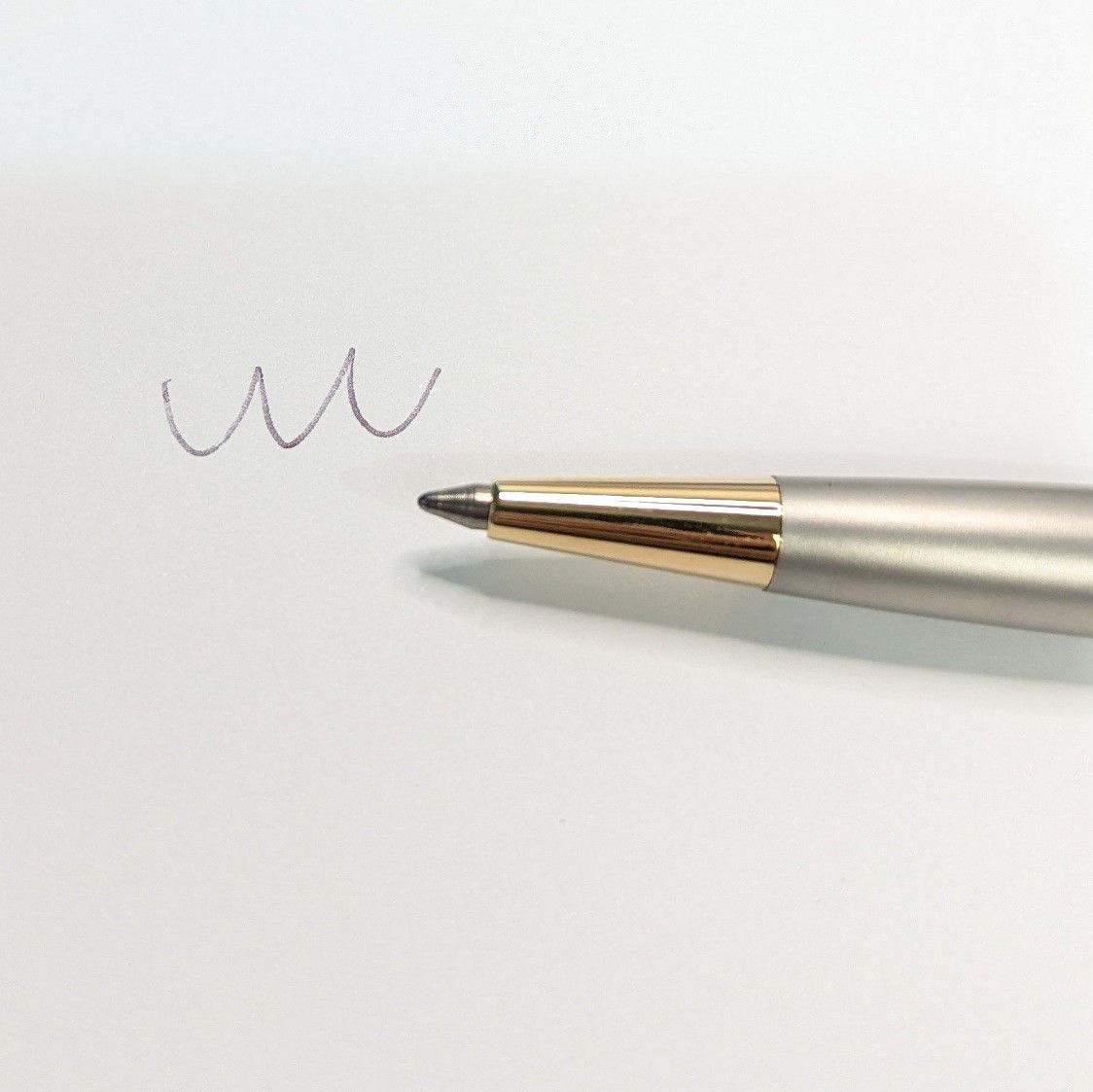 Parker ボールペン シルバー ゴールド - メルカリ