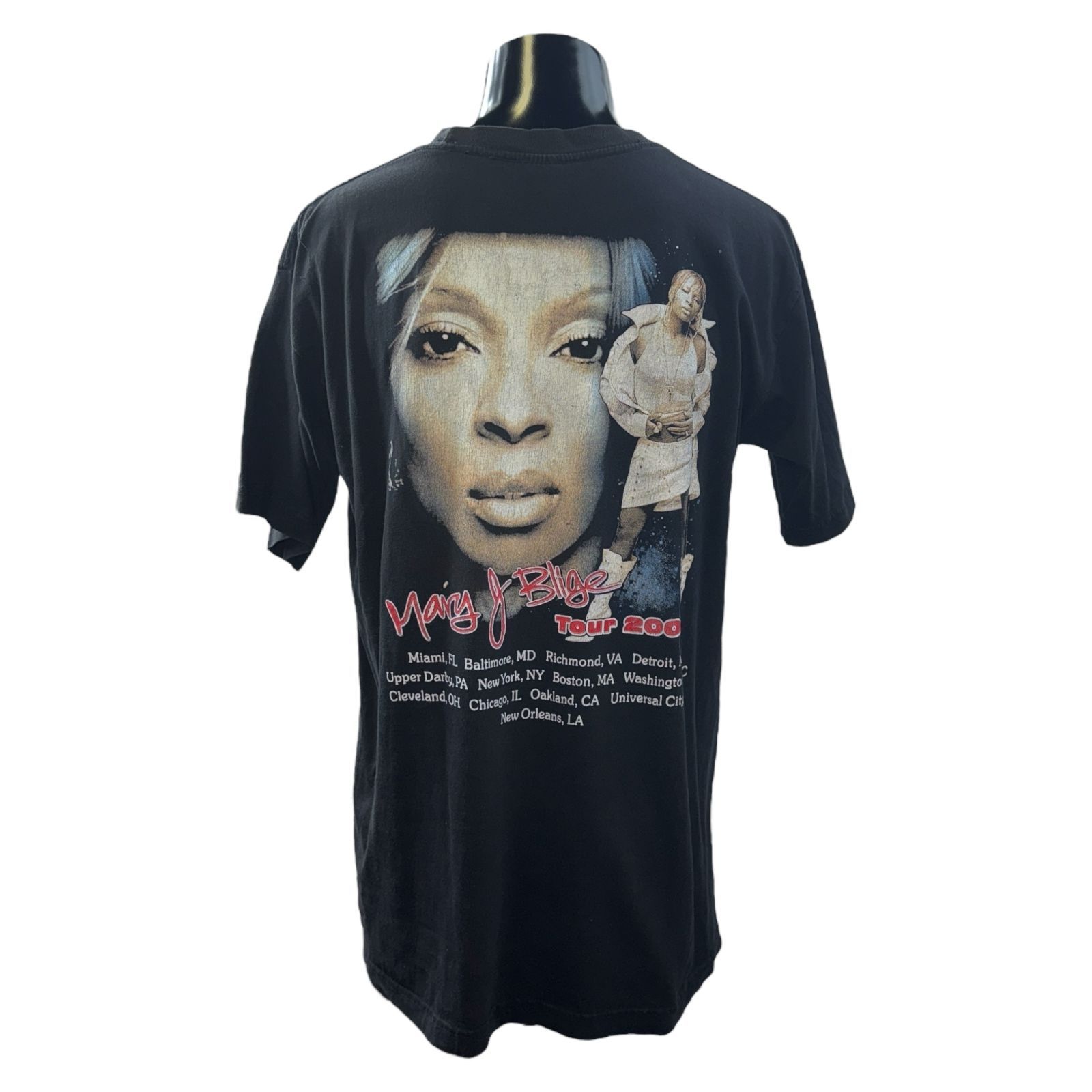 MARY J. BLIGE】メアリー・ジェイ. ブライジ 2004Tour Tシャツ - メルカリ