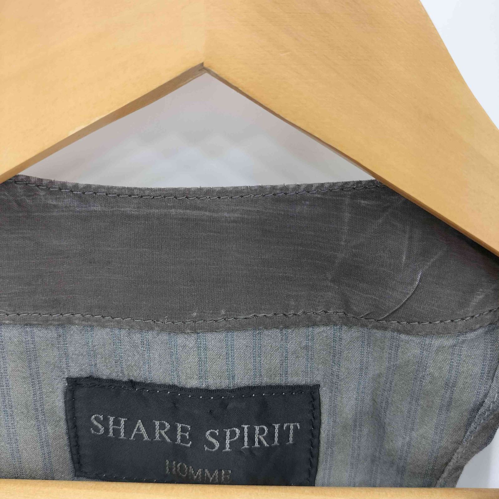 シェアースピリット SHARE SPIRIT HOMME シンチバック ロング ベスト