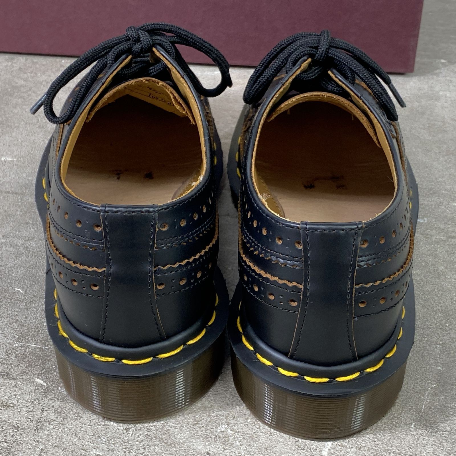 Dr.Martens ドクターマーチン レザー シューズ UK5 ブラック 箱付き