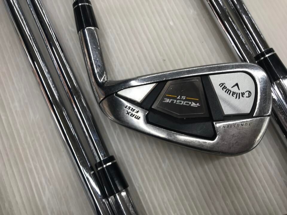 キャロウェイ ROGUE ST MAX FAST NSプロ Zelos 7 Sフレックス アイアンセット