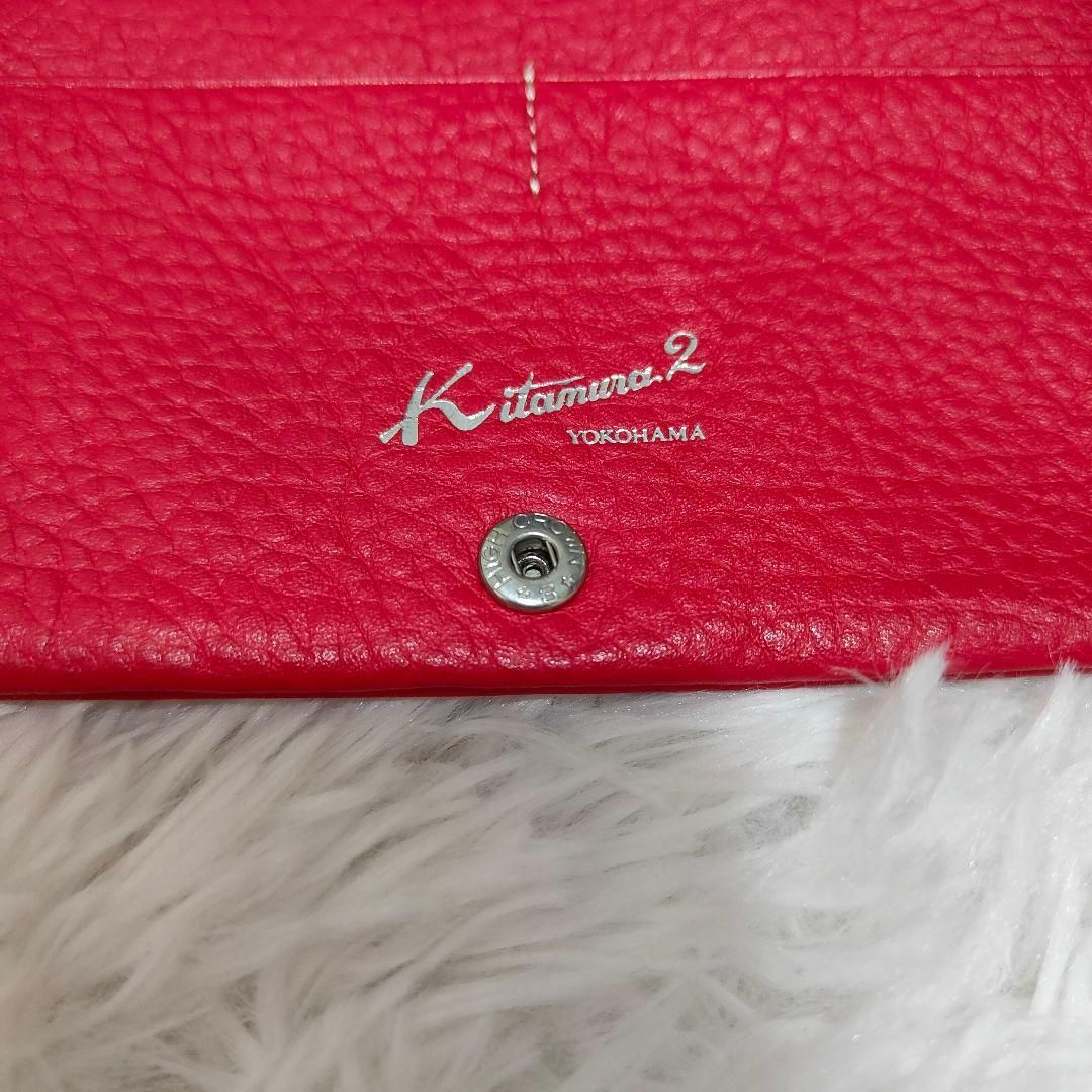 未使用　長財布 PH0382 Kitamura キタムラ　レッド 楽天市場】長財布 PH0382 Kitamura キタムラ 財布・ポーチ・ケース
