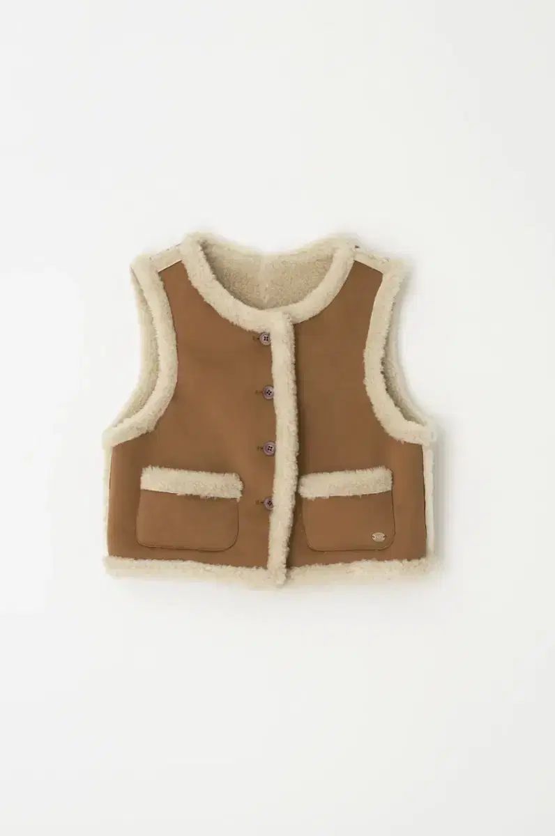 howus ホワス リバーシブル ベスト キャメル