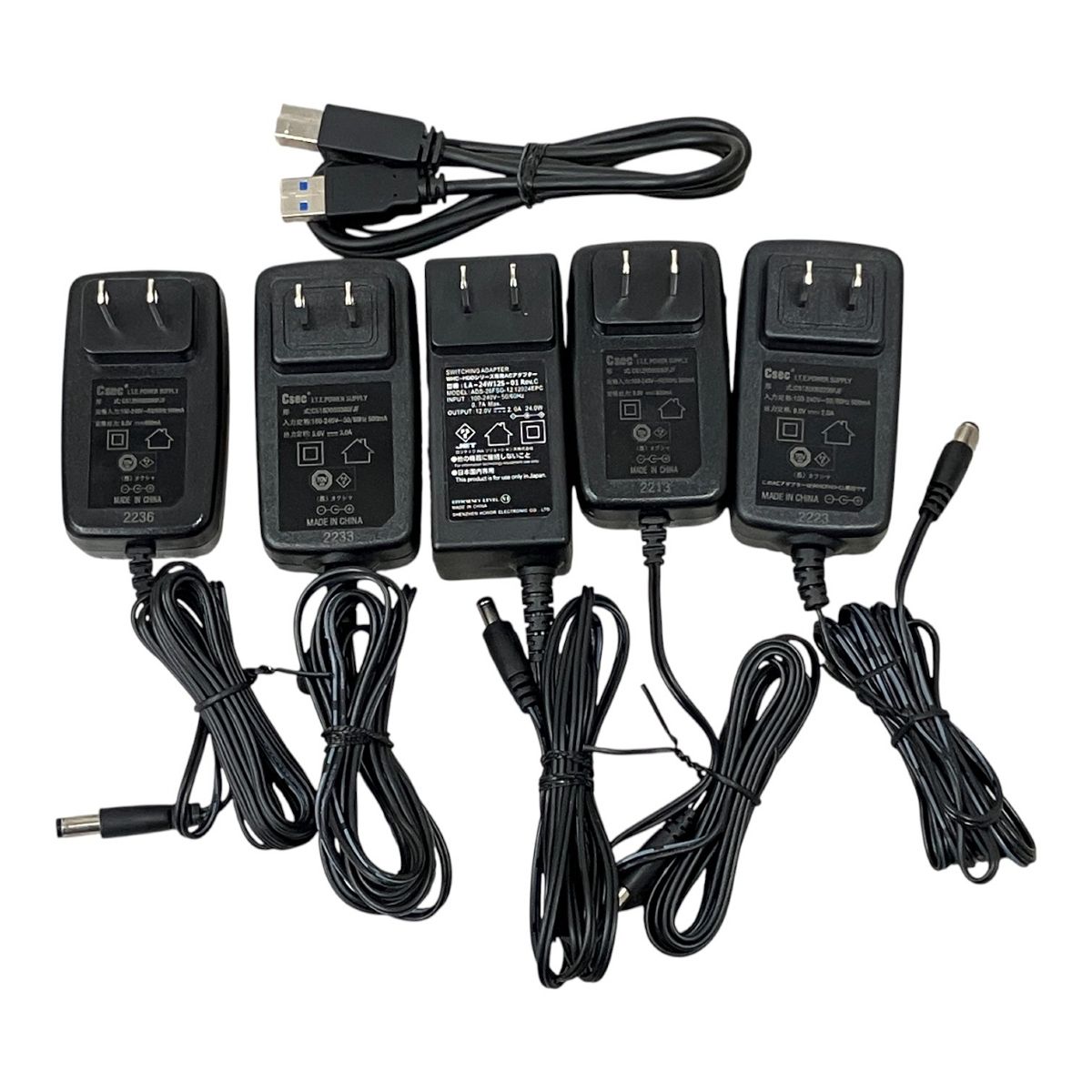 マスプロ モニター 2点 WHCFHD CL カメラ WHC HDD 2 TB 計5点セット 防犯カメラ