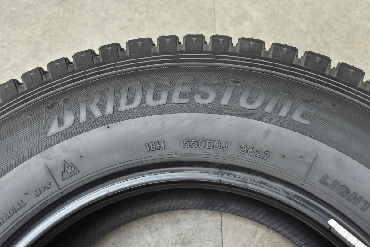 イボ付き バリ溝】ブリヂストン ブリザックVL10 195/80R15 107/105N 4