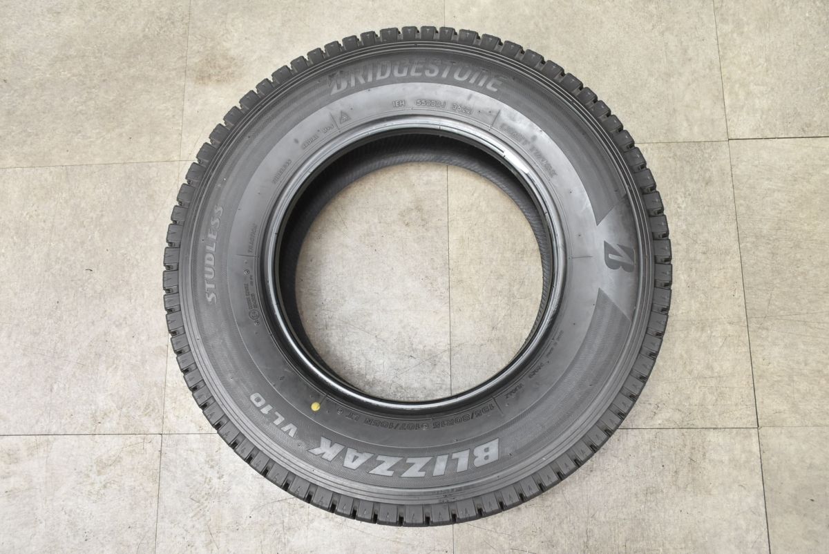 イボ付き バリ溝】ブリヂストン ブリザックVL10 195/80R15 107/105N 4