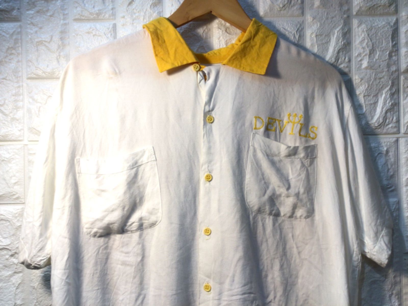 DEMONS DEVIL BOWL ボウリングシャツ 60年代 - メルカリ
