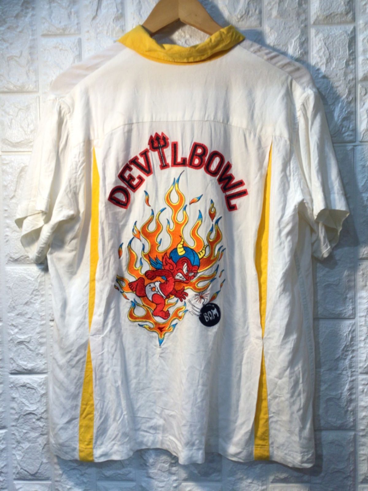 DEMONS DEVIL BOWL ボウリングシャツ 60年代 - メルカリ