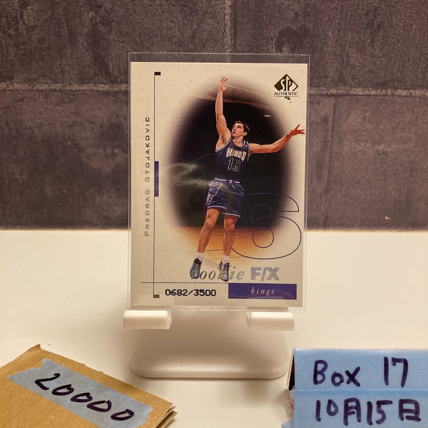 1998 UPPER DECK SP Predrag Stojakovic 0682 3500 KINGS RC ルーキー Rookie カード