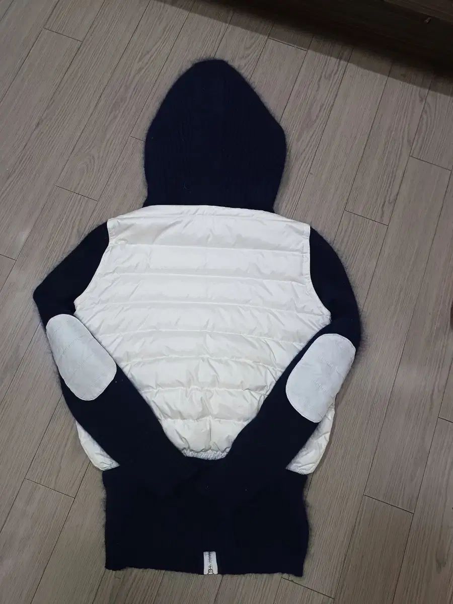 パーリーゲイツ ニット ダウン ダウンフーディー アイボリー 0番 アンゴラ-ウール