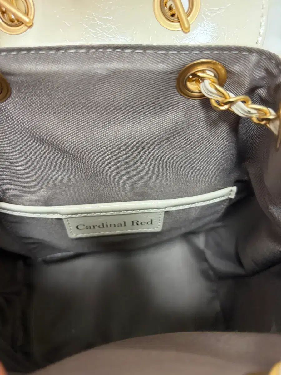 Cardinal Red 下woo!ah! バッグ hawoo-a Warm Ivory - メルカリ