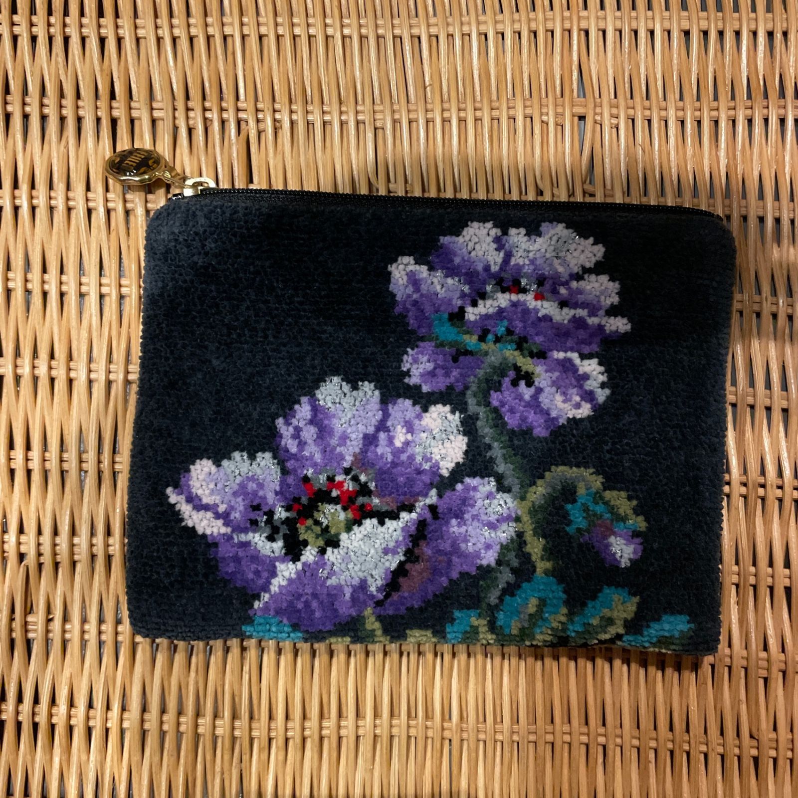 東あずま店 併売品】 ＠ FEILER フェイラー ポーチ mini ミニ poach 花