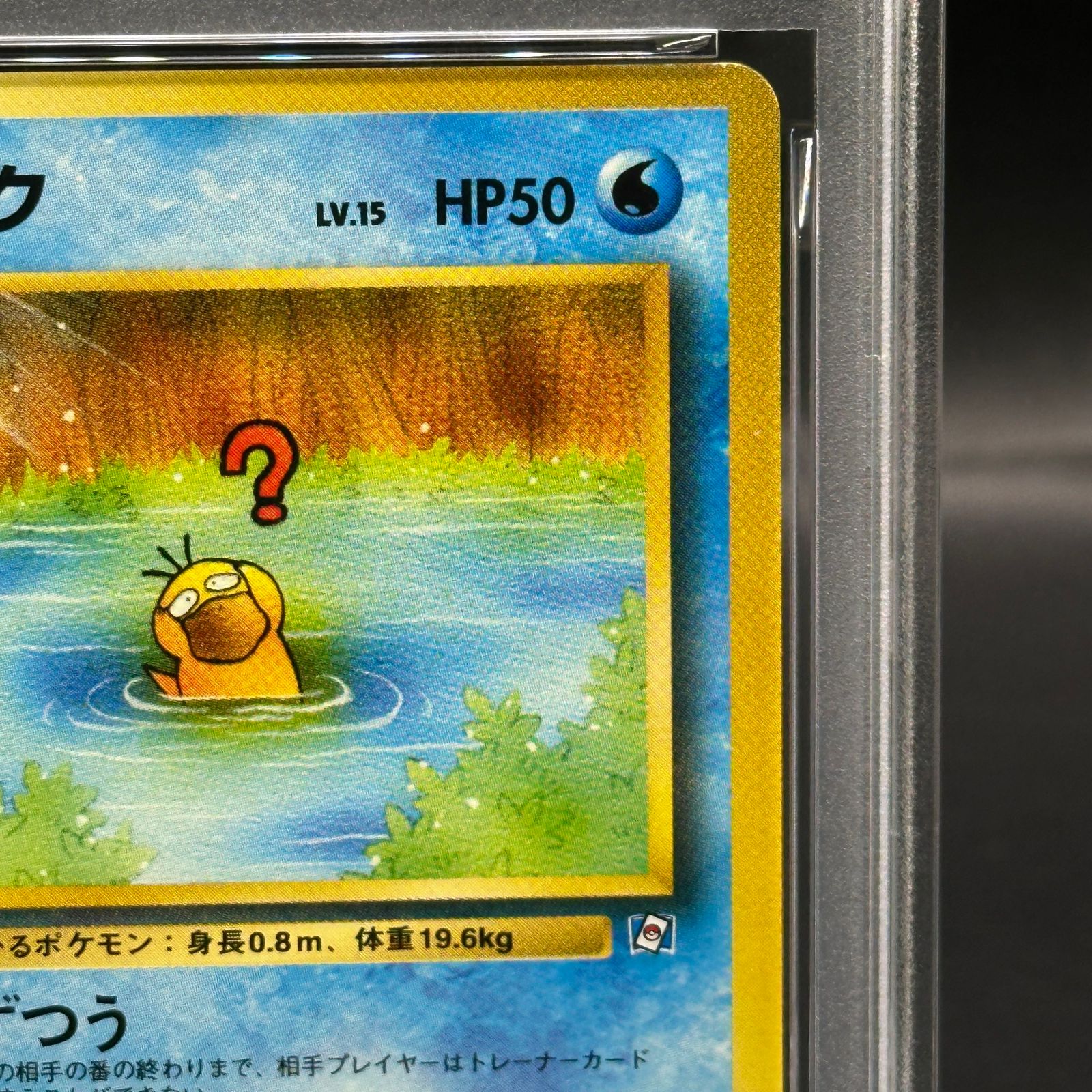 PSA8】旧裏_コダック_「ポケモンカードになったワケ 2巻」 おまけ 