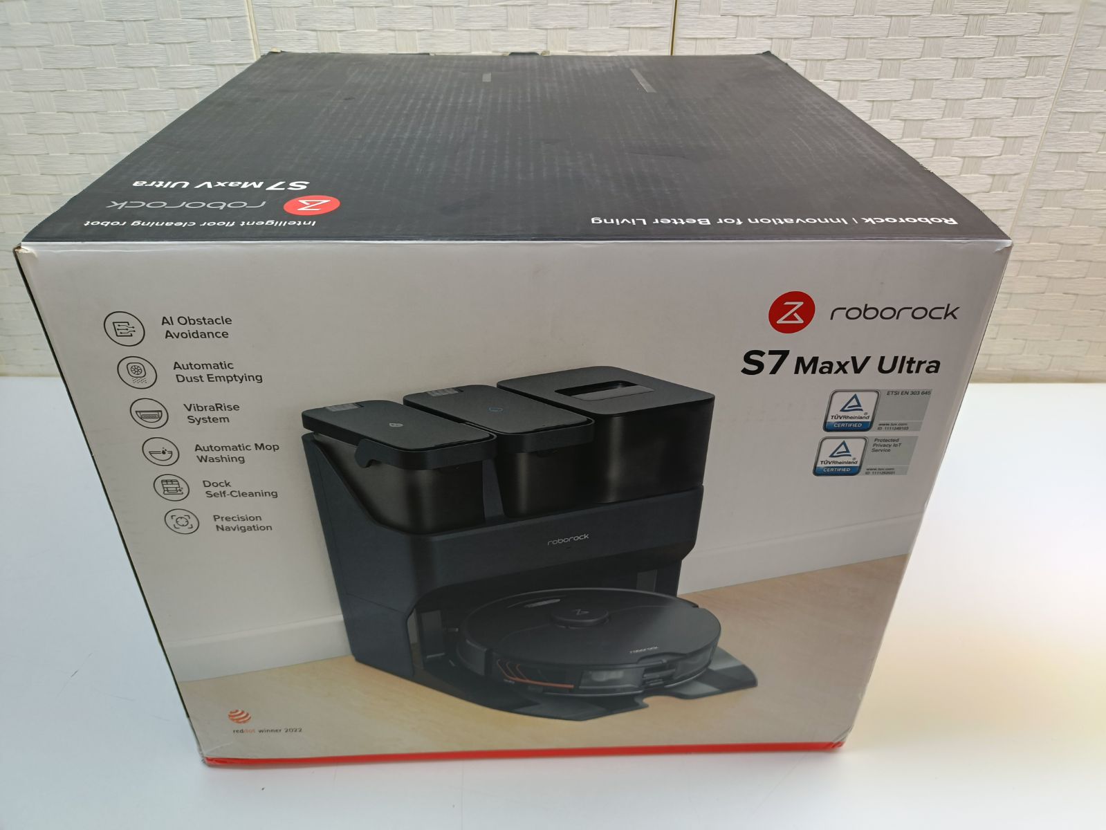 Roborock ロボロック 3way全自動ドック S7 MaxV Ultra用 3way全自動ドック搭載のロボット掃除機「Roborock S7 MaxV Ultra」が