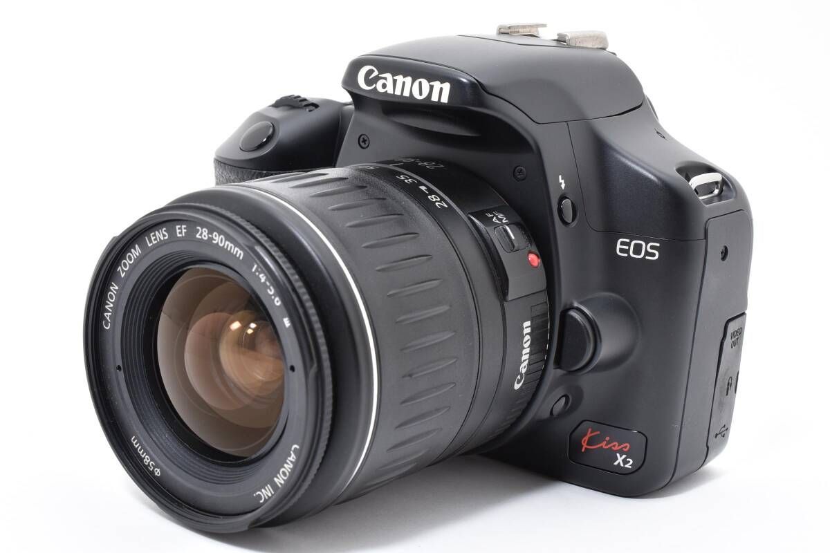 ショット数1 381回 キャノン Canon EOS Kiss X 2 EF 28 90 mm F 4 5 6 III 902 d