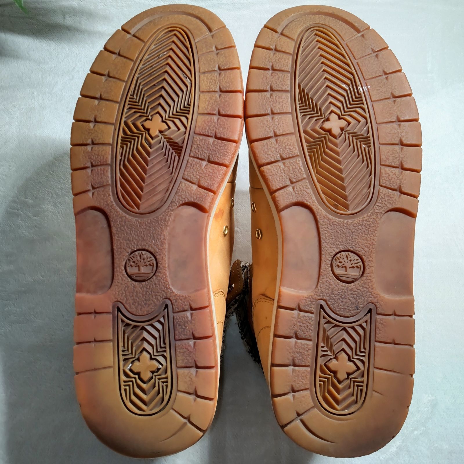 良品】Timberland/ティンバーランド/ハイカットスニーカー/ベージュ/約