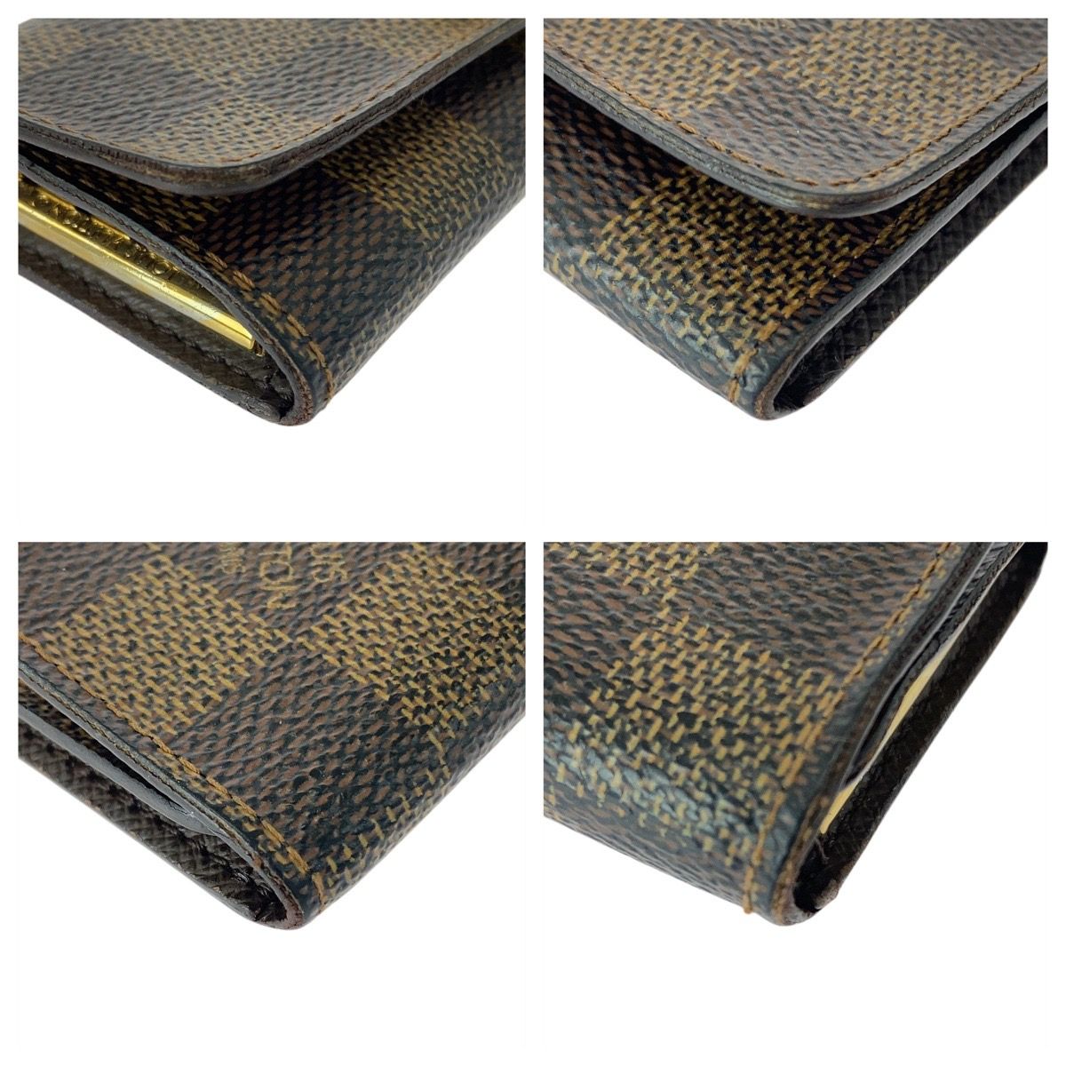 LOUIS VUITTON ルイヴィトン ダミエ ミュルティクレ4 ブラウン