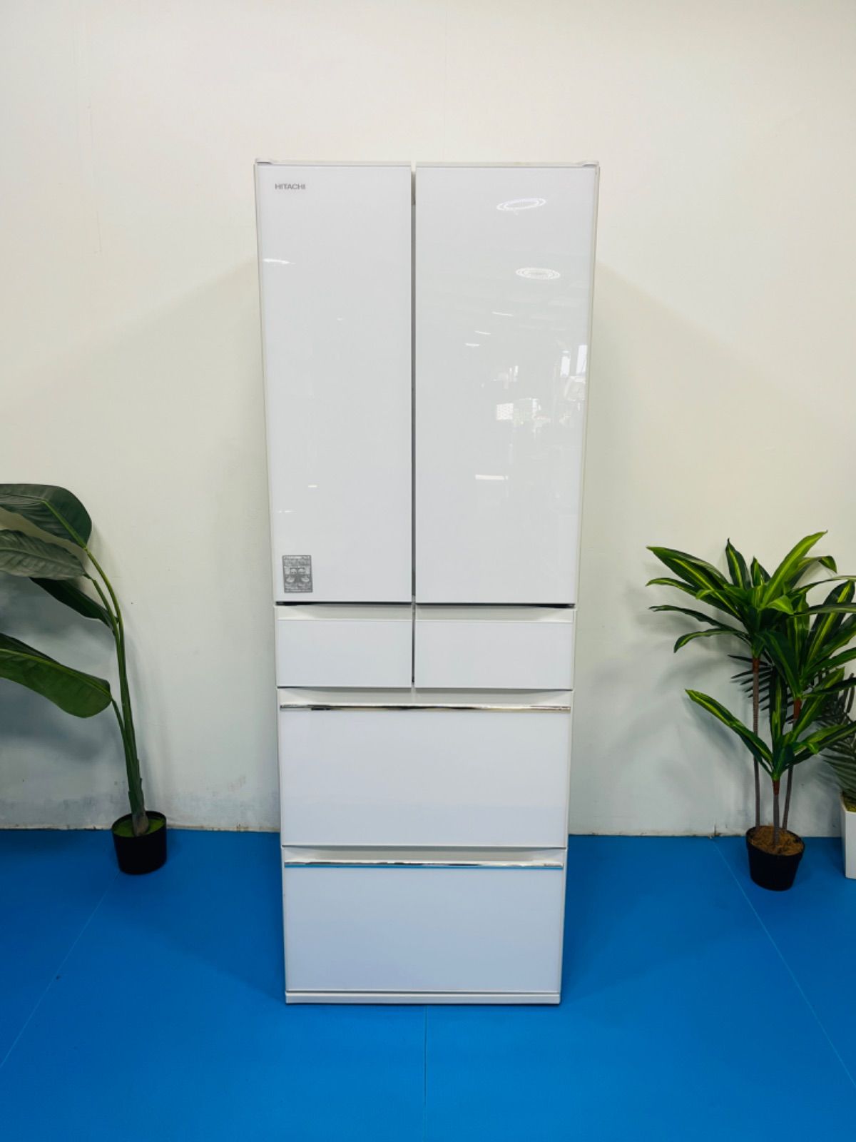 HITACHI 冷蔵庫 R HW 52 J XW 型 520 L 2018年製