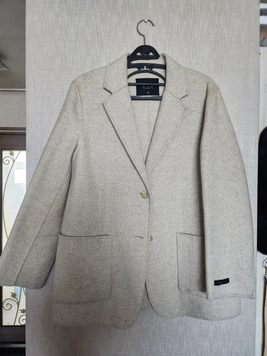 SONGZIO HOMME ソンジオ オム レディース ヘリンボーン ハンドメイド ウール ジャケット