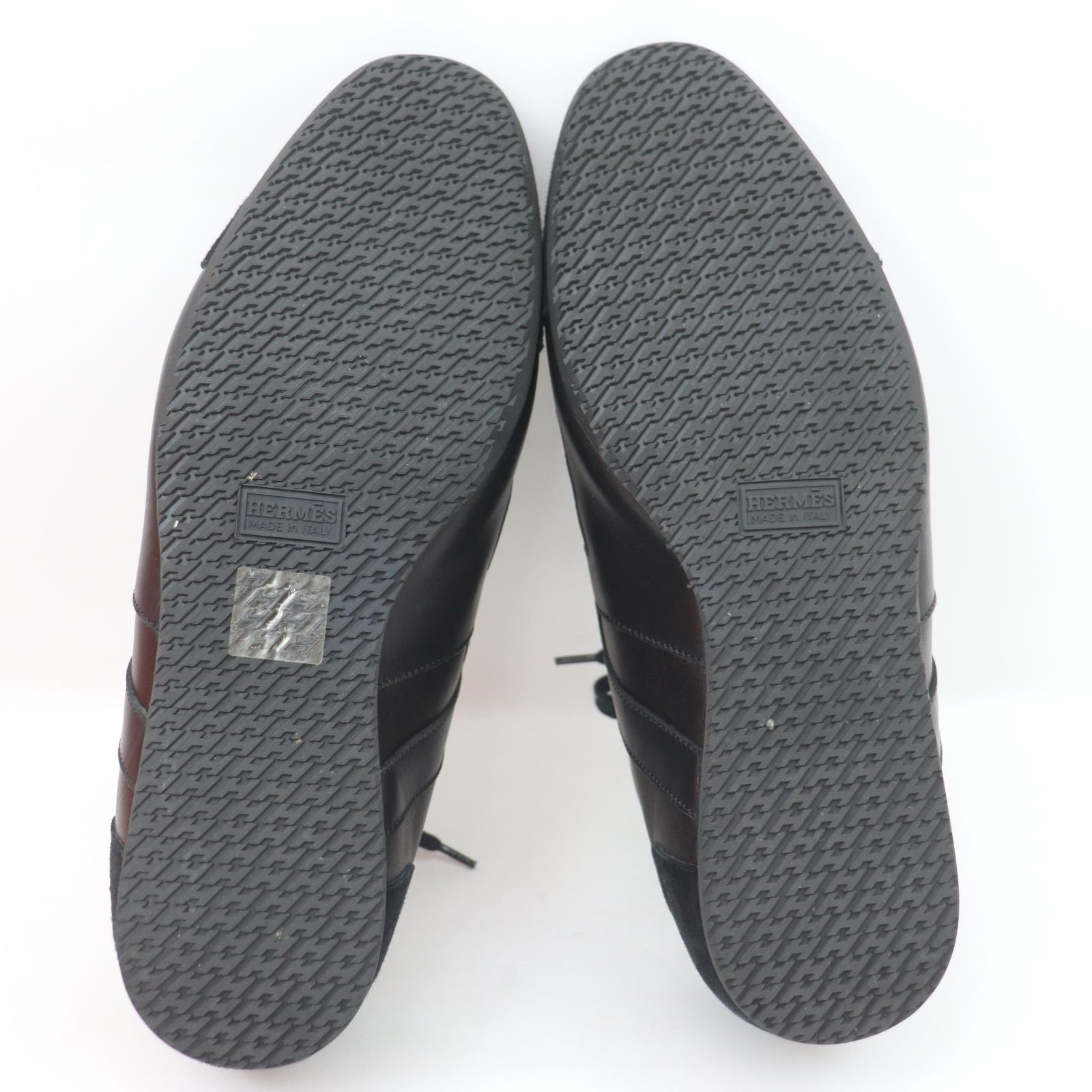 ITPBP8ZUA7DH HERMES エルメス スニーカー パートナー レザー/スエード