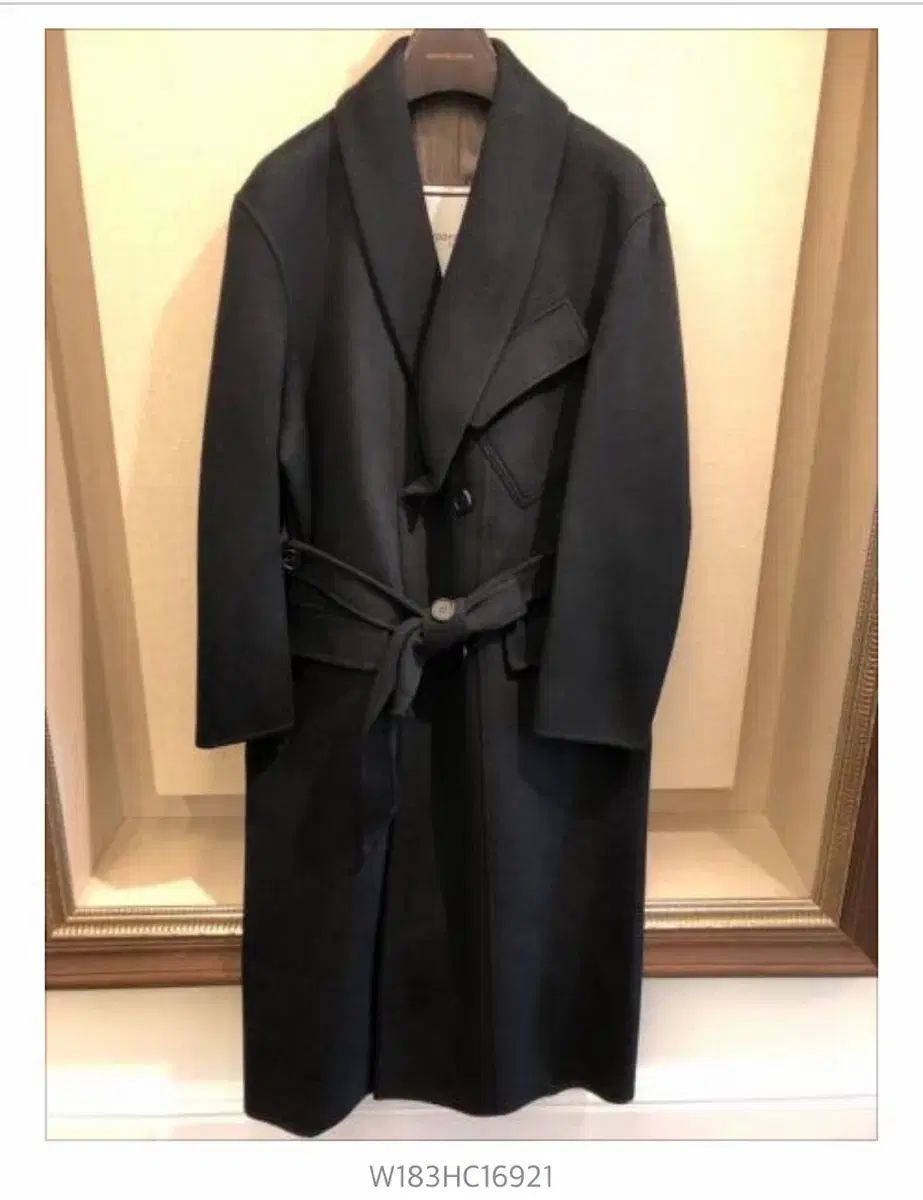 ウーヨンミ 18 Fw ショール ロングコート サイズ44