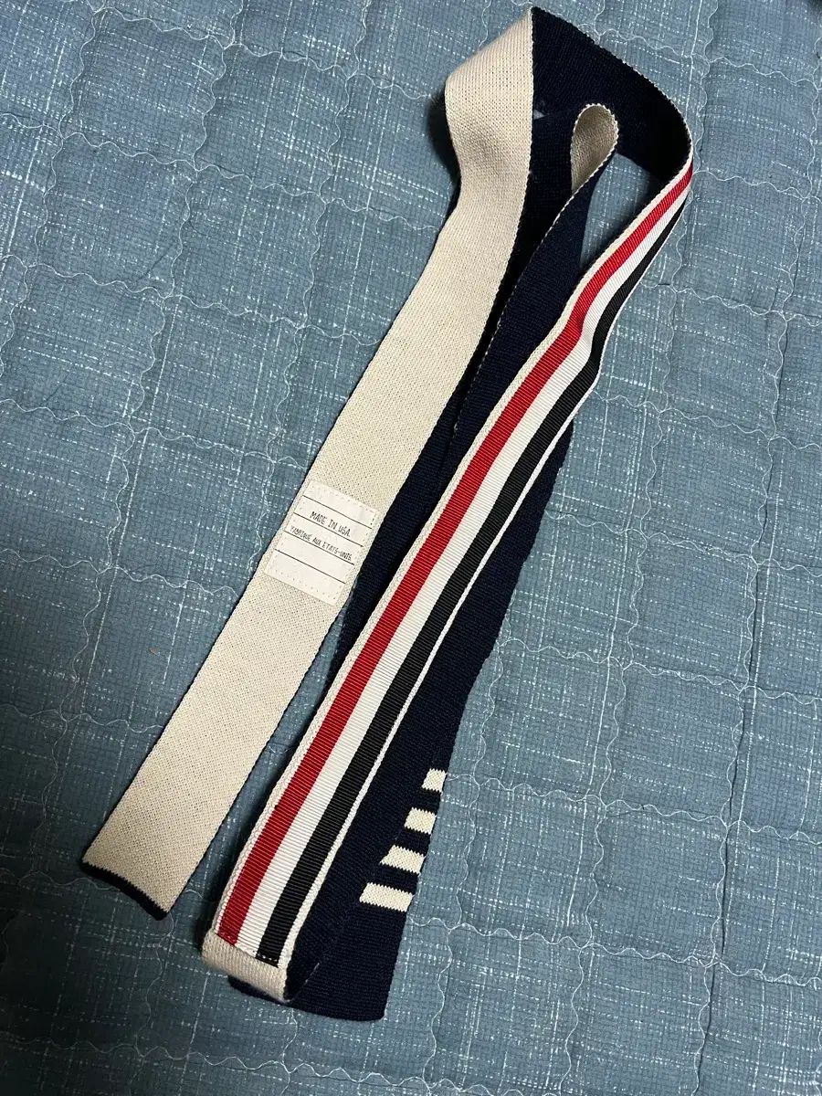 トム ブラウン 3本線 ストライプ ニットタイ