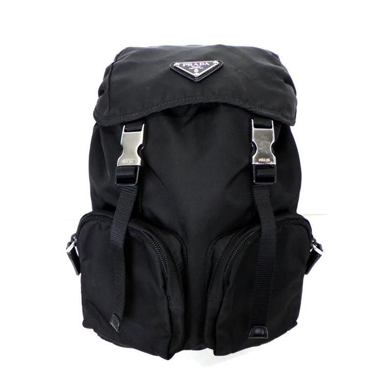 ■ 46427★PRADA リュックサック ナイロン　三角プレート　三角タグ □ 46427☆PRADA リュックサック ナイロン 三角プレート 三角タグ