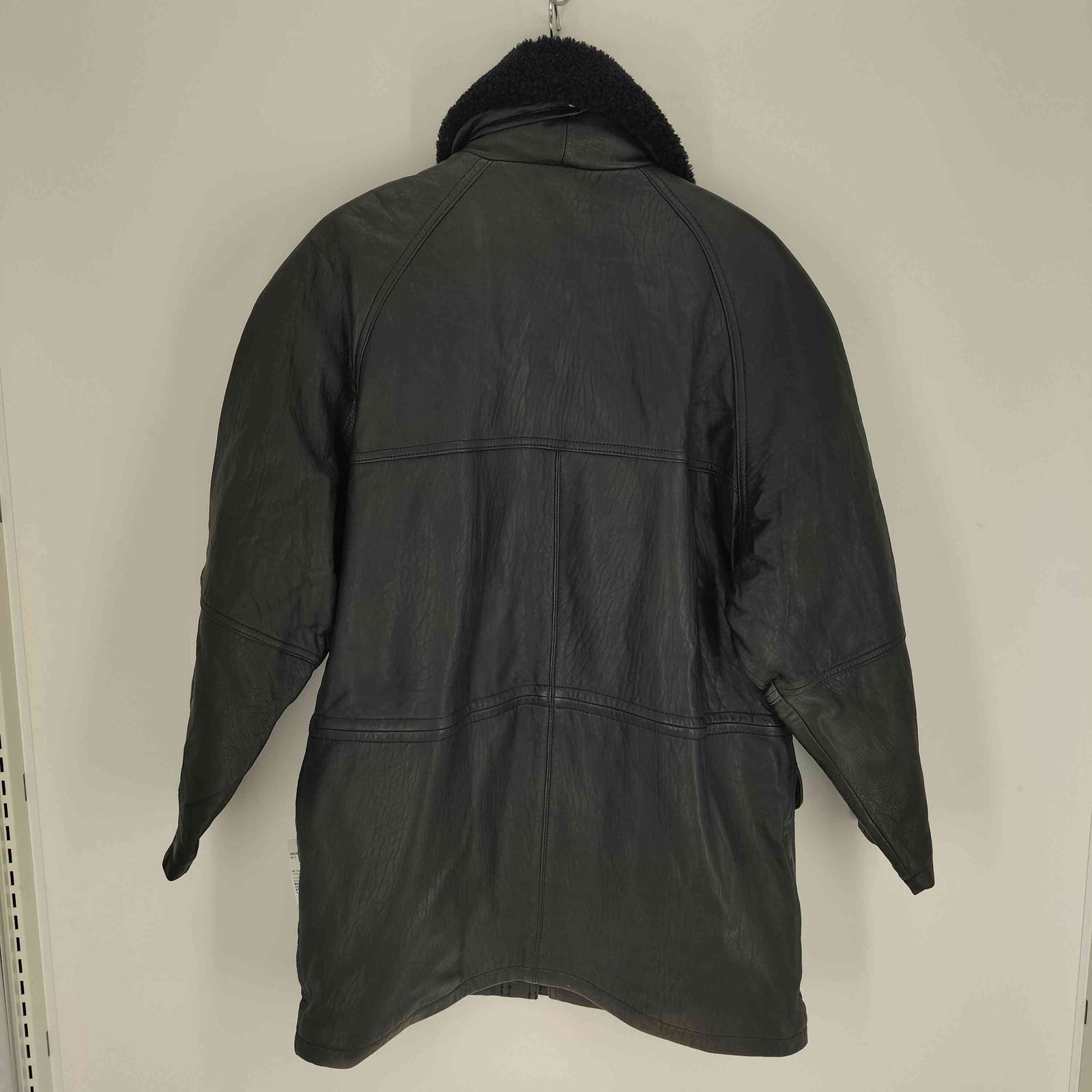 ハラジュクマザー HARAJUKU MOTHER 90S ラムレザー 羊革 ジップアップ