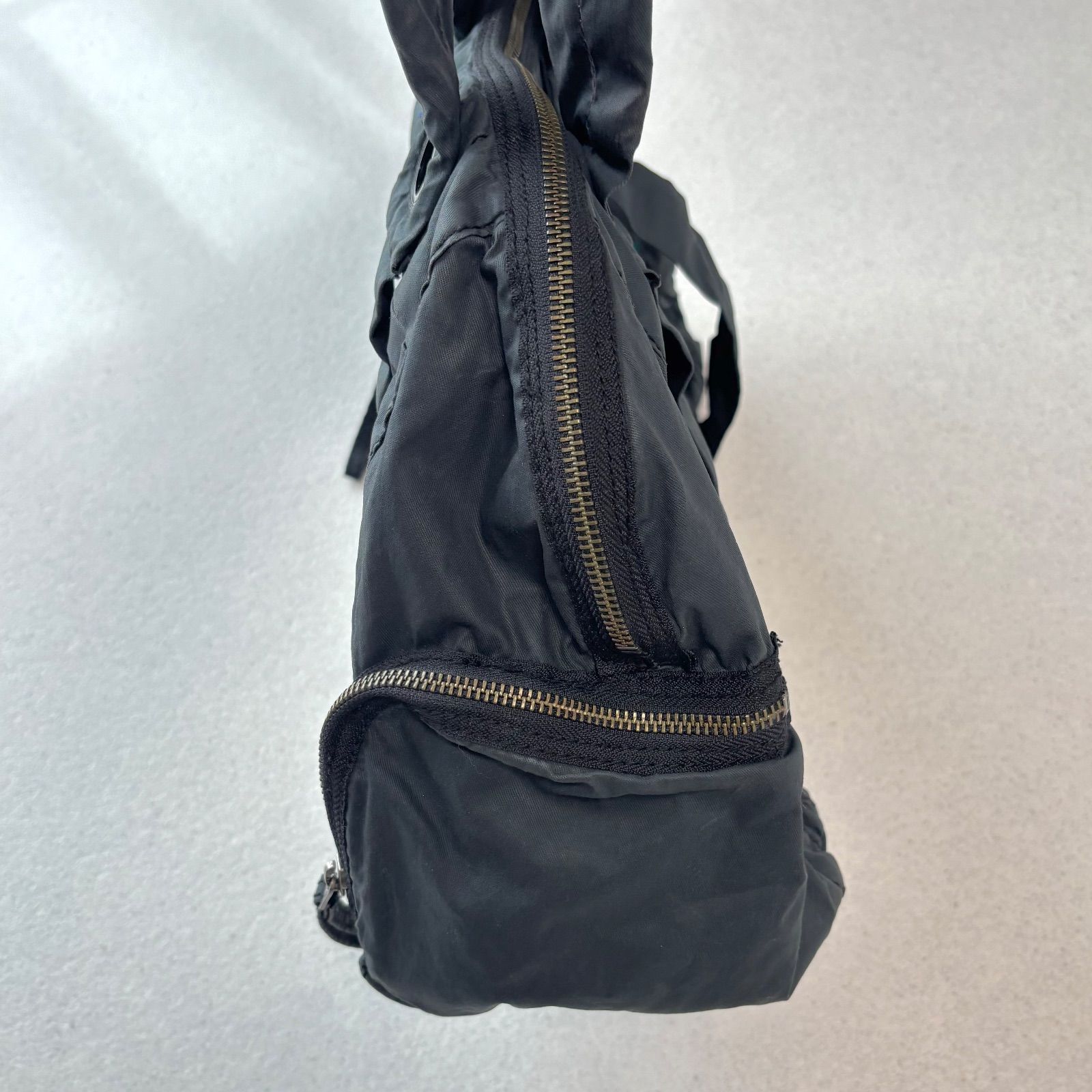 diesel archive hand bag navy blue 00s Y2K ディーゼル ハンドバッグ