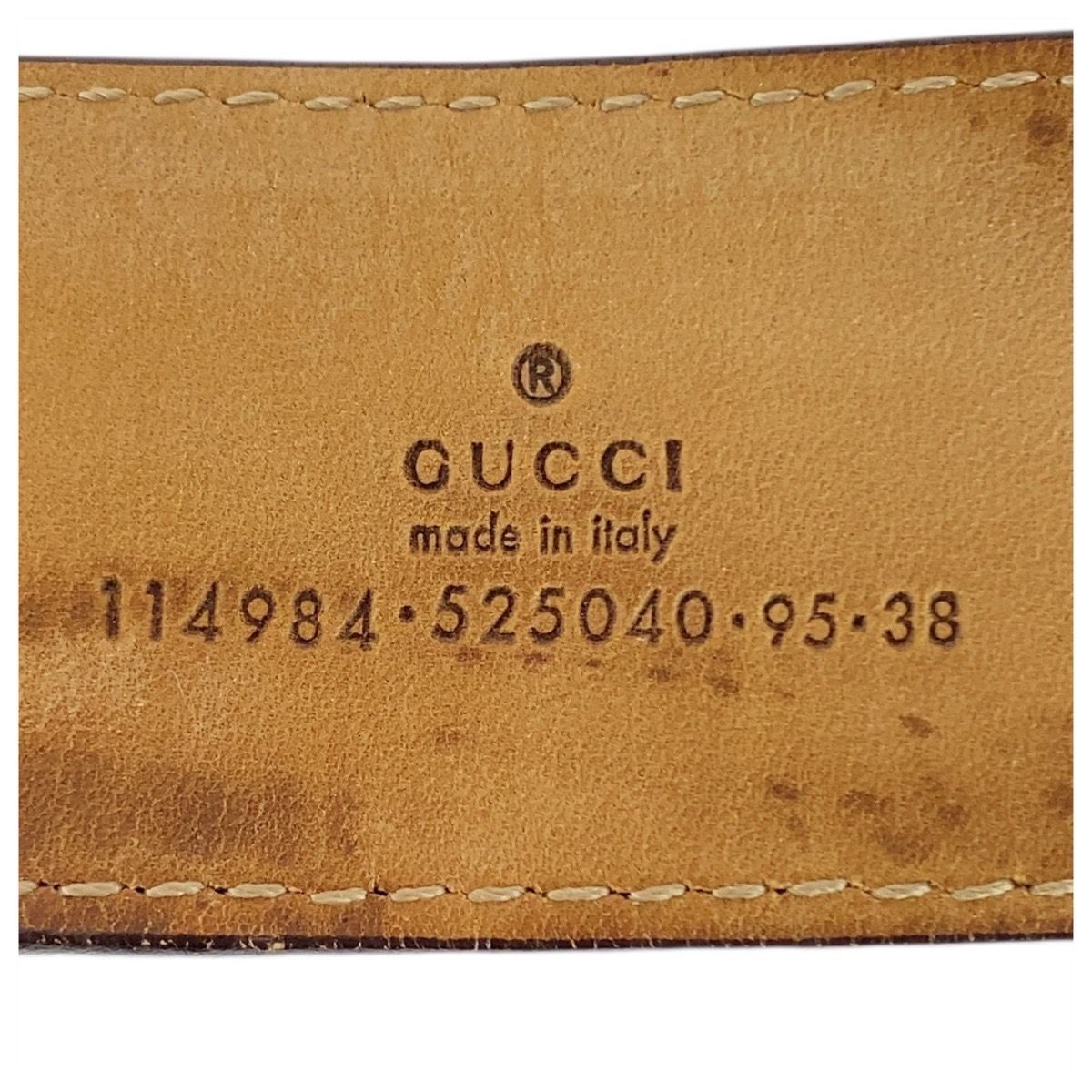 美品 GUCCI グッチ シェリーライン インターロッキング 95cm/38インチ