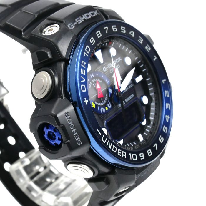  CASIO カシオ G SHOCK ガルフマスター 腕時計 ソーラー GWN 1000 B 1 BJF 電波 メンズ その他 時計