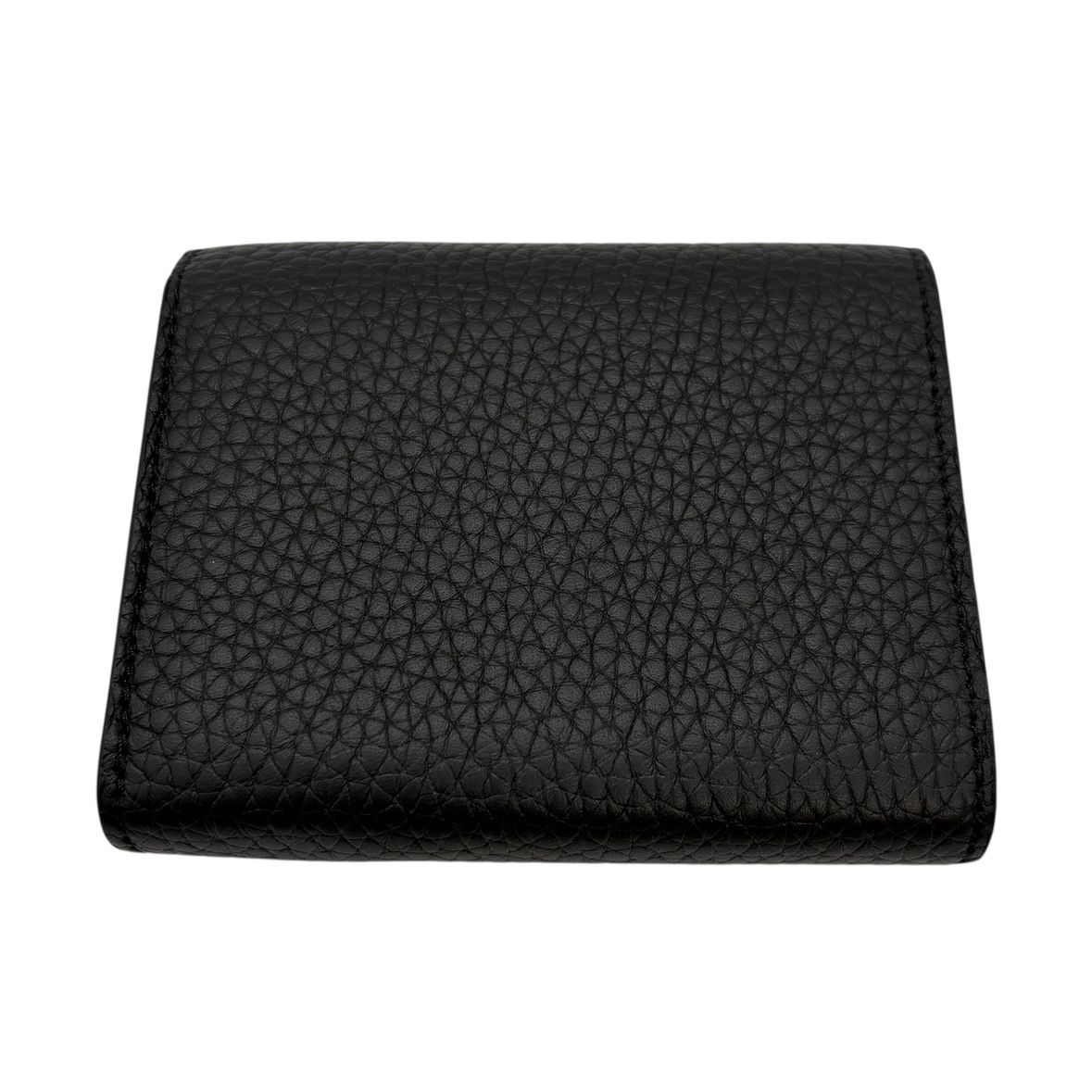 ルイヴィトン ポルトフォイユ カプシーヌ タイニー ブラック　トリヨンレザー ♪3635 ルイヴィトン 財布 ポルトフォイユ・カプシーヌ タイニー