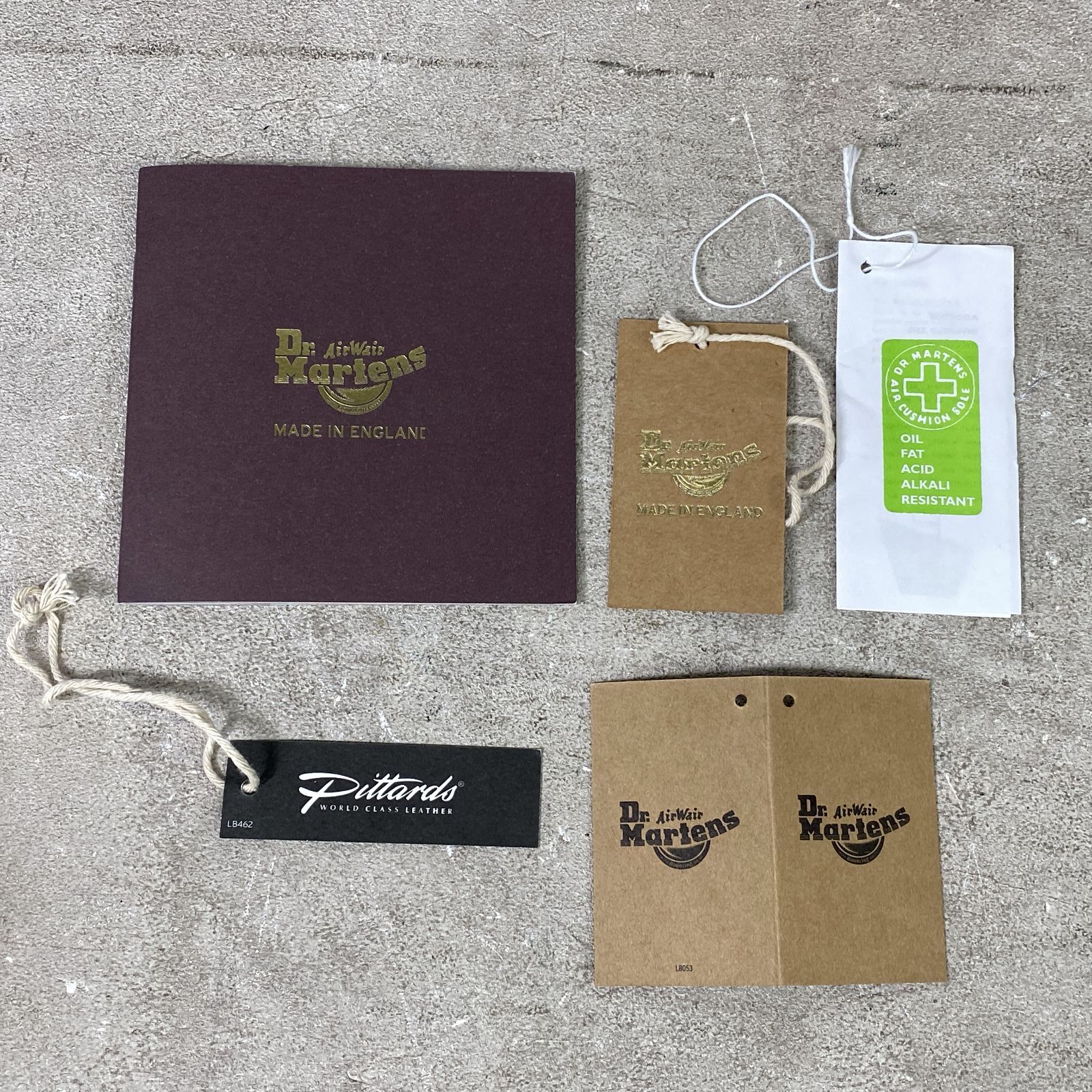 3ホールシューズ レザー