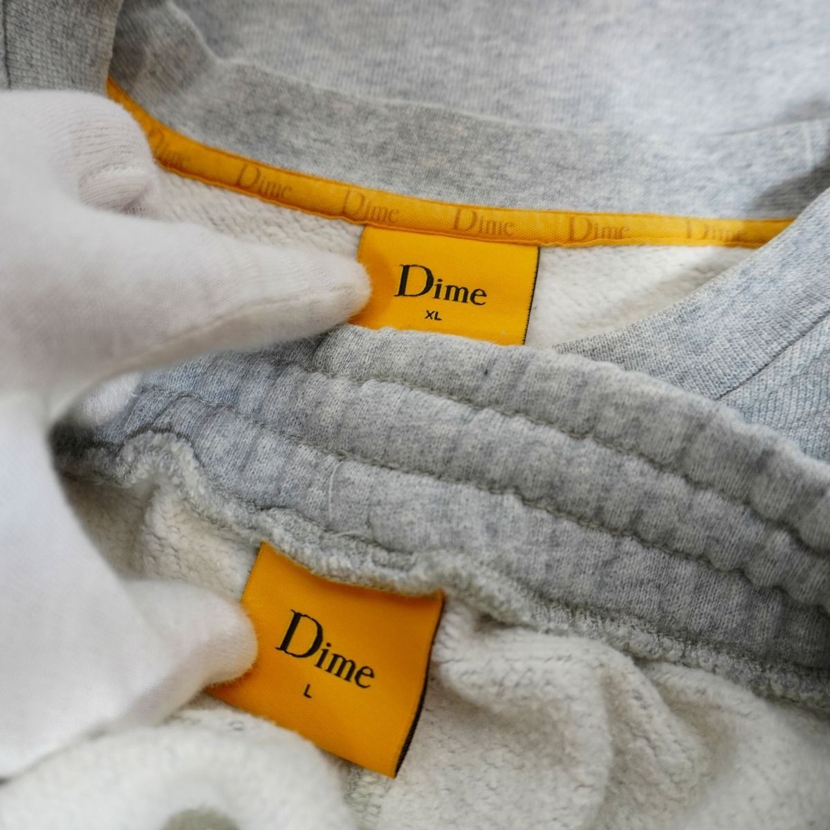 Dime ダイム WAVY 3-TONE SWEAT スウェット トレーナー プルオーバー + 