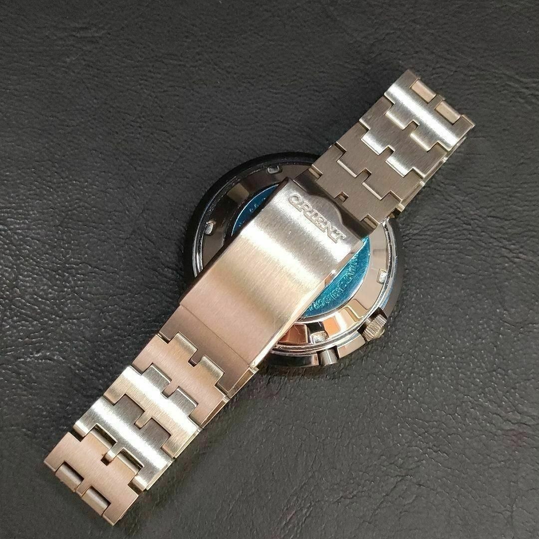 758-1 希少 極美品 ORIENT オリエント chronoace クロノエース ブルー