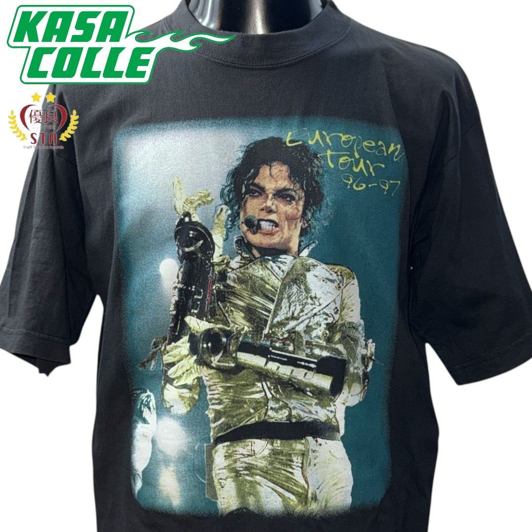 MICHAEL JACKSON】マイケルジャクソン European Tour 96–97 Tシャツ