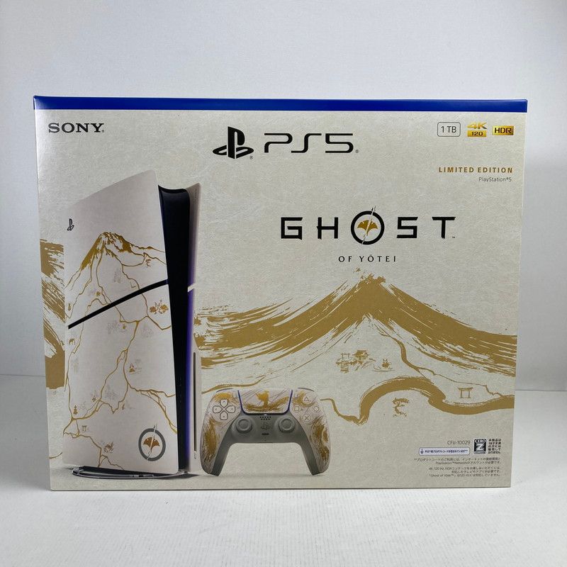 PlayStation 5 PS プレイステーション5 プレステ5 本体 Ghost of Yotei ゴールド リミテッドエディション CFIJ 10029 032 251214 mh 06 fuz