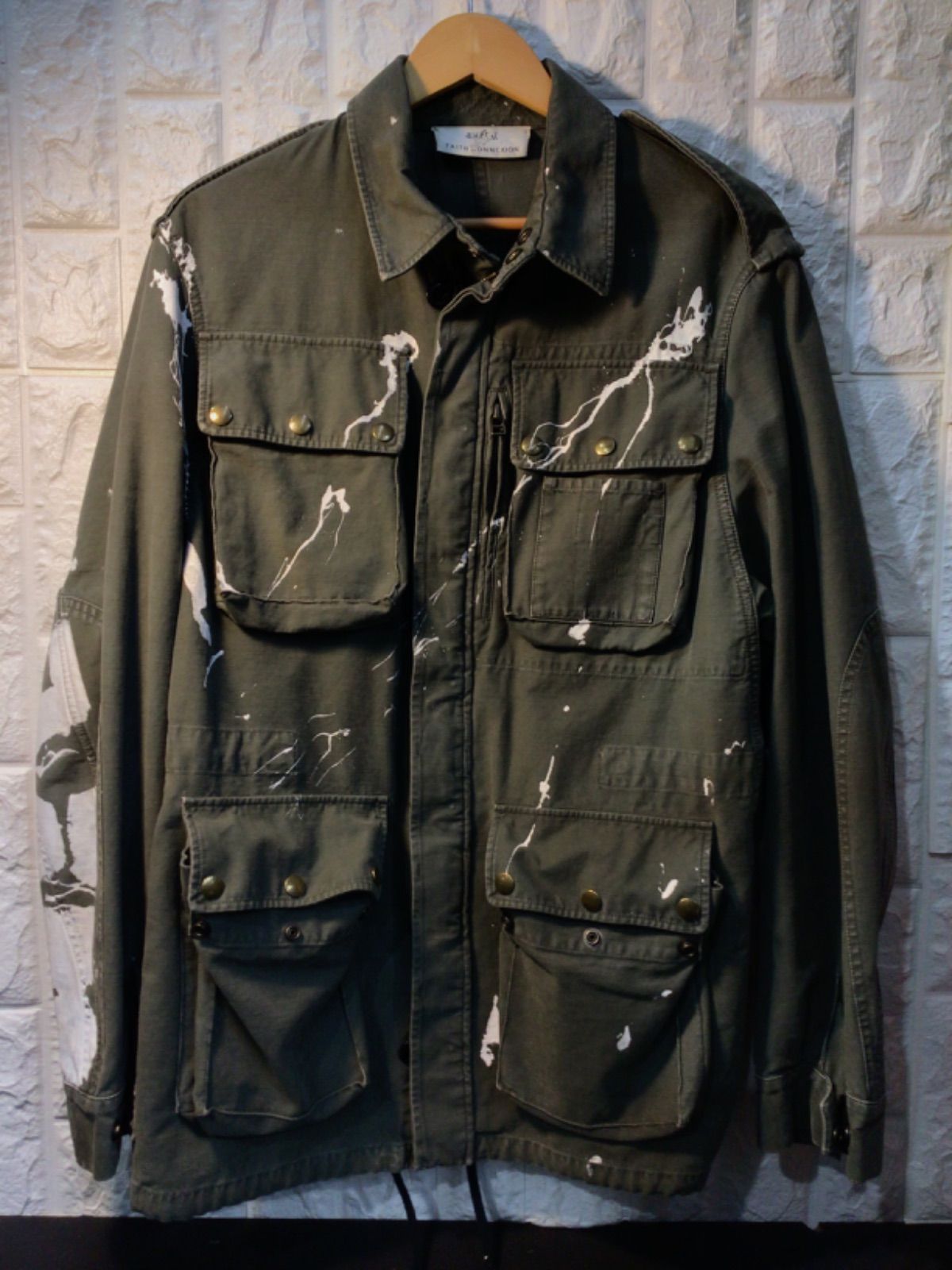 FAITH CONNEXION HARD PEINTED COTTON JACKET - メルカリ