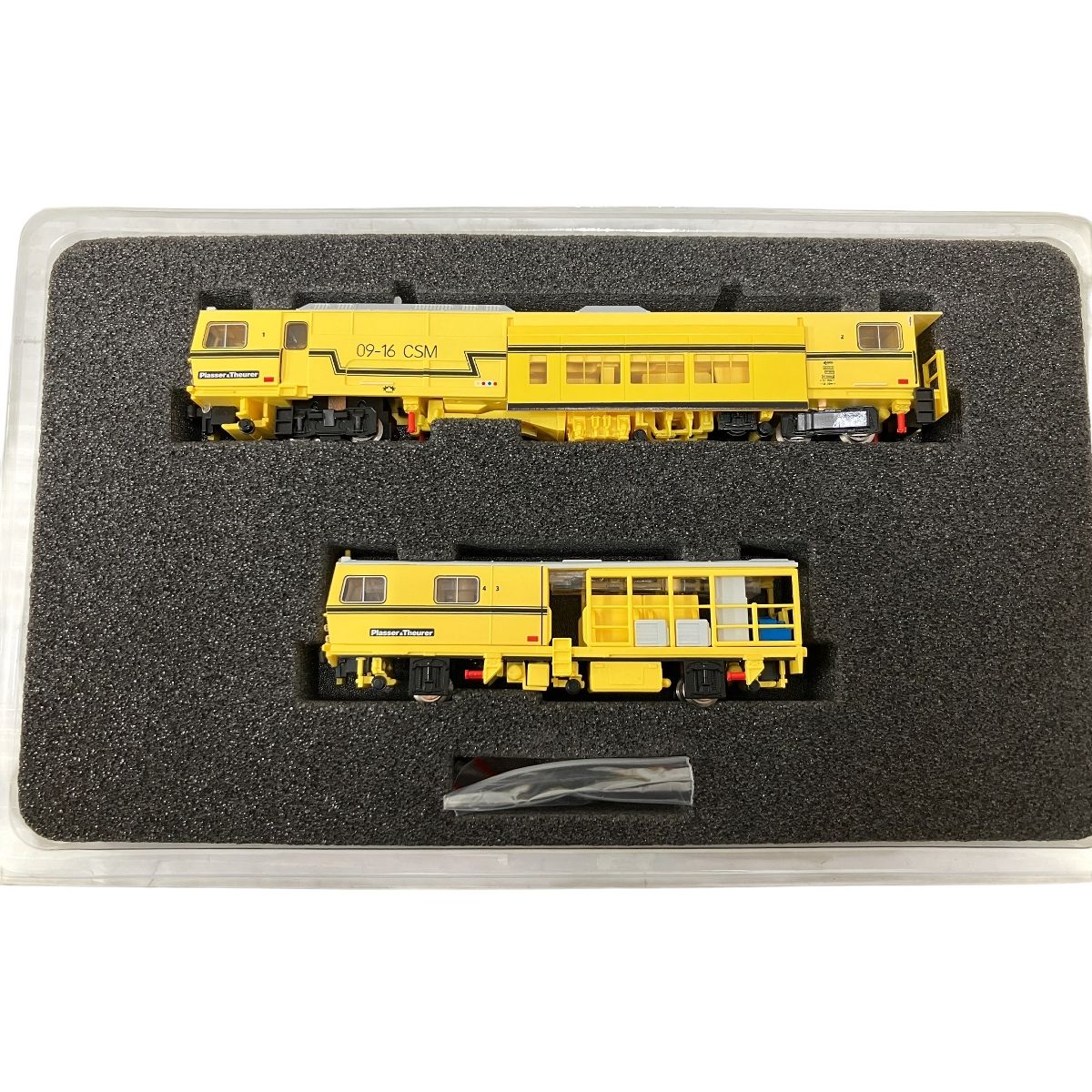 新品未使用グリーンマックス4709 マルチプルタイタンパー 09-16 プラッサ 4709＞マルチプルタイタンパー 09-16 プラッサー＆トイラー純正色