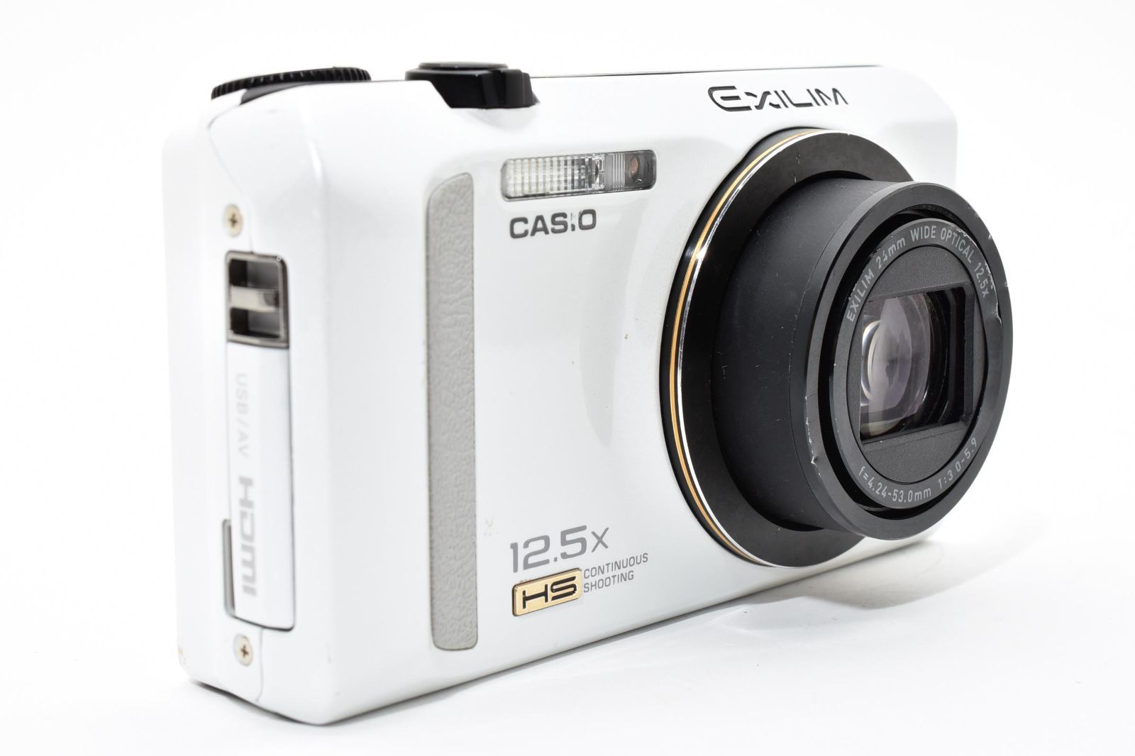 ☆【美品】CASIO EX-ZR200 ホワイト カシオ 難アリ】CASIO カシオ EX-ZR200 ホワイト - メルカリ