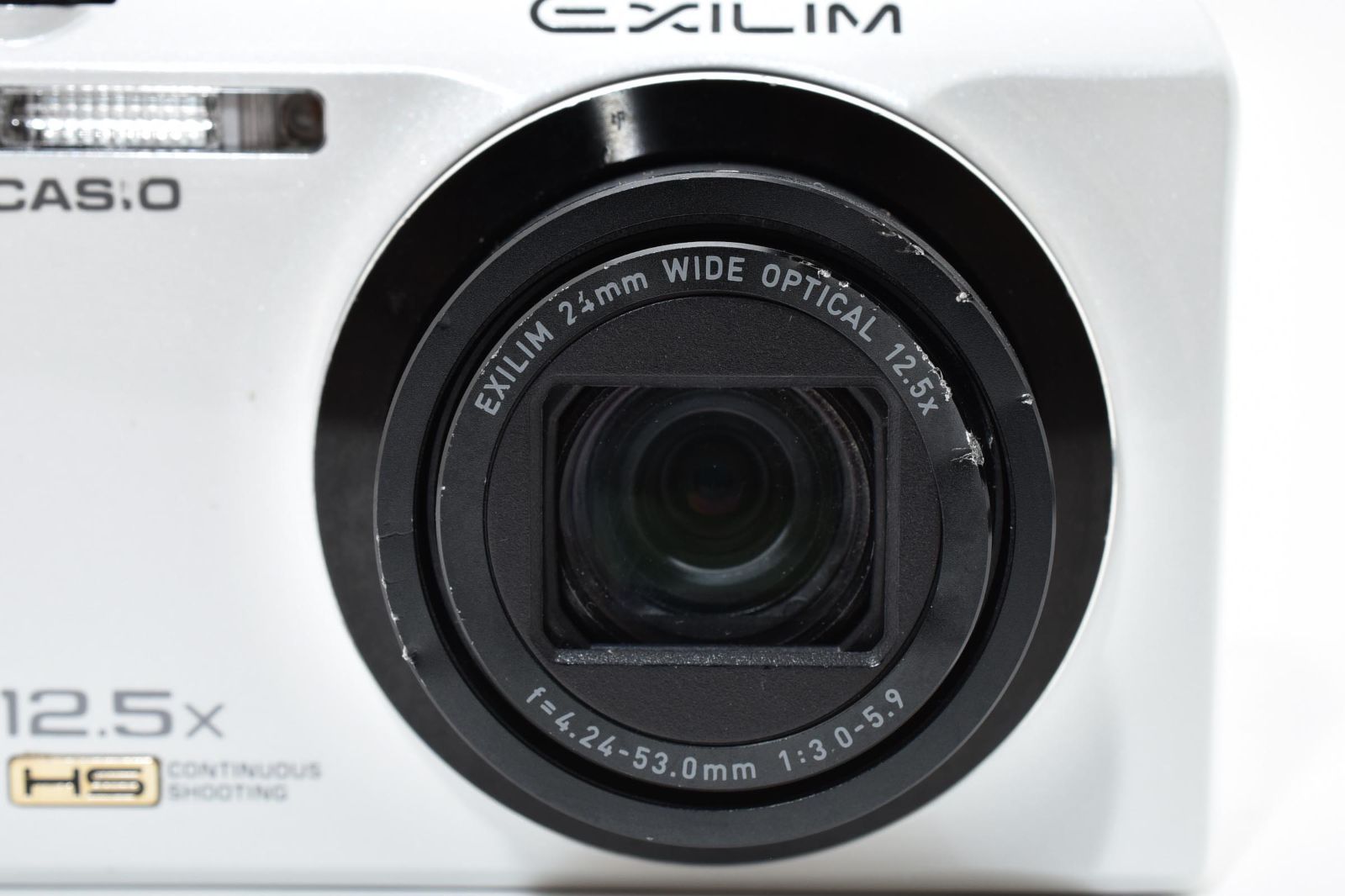 難アリ】CASIO カシオ EX-ZR200 ホワイト - メルカリ