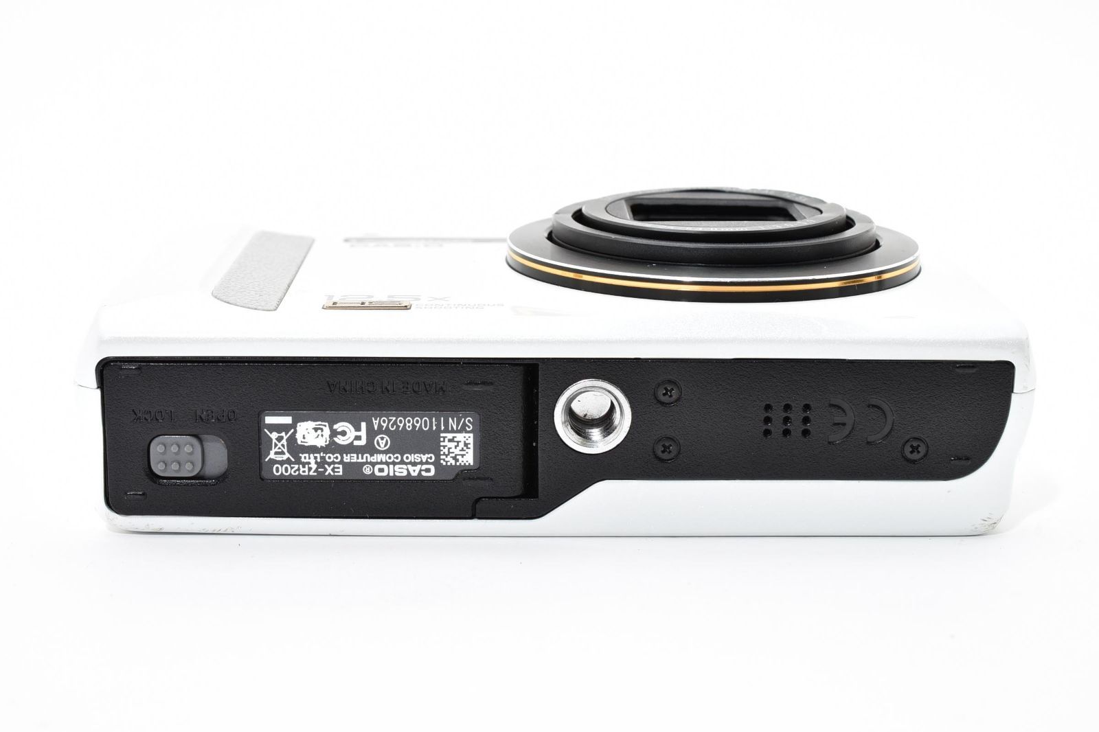 難アリ】CASIO カシオ EX-ZR200 ホワイト - メルカリ