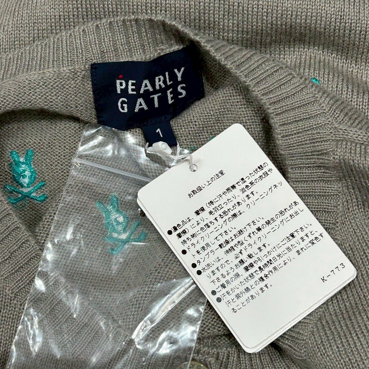 新品 未使用 PEARLY アウトレット GATES ゴルフウェア パーリーゲイツ