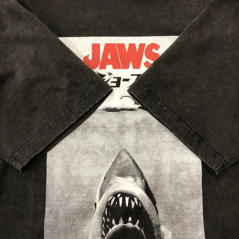 中古品】 KITH キス × JAWS ジョーズ 別注 コラボ JAPANESE POSTER TEE